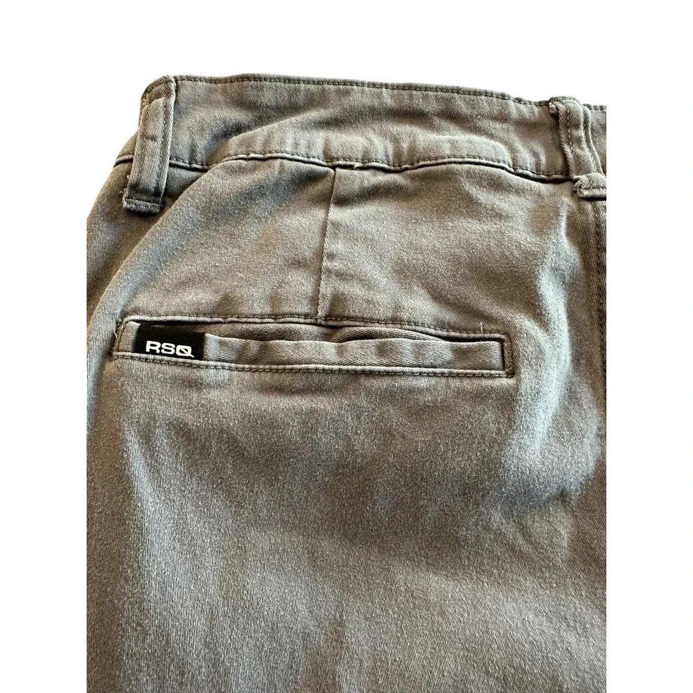RSQ Jeans Men's‎ W32xL32 Slim Straight Zipper Button Closure Stretch Pants EUC